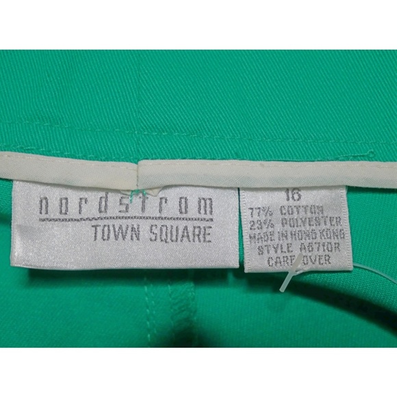 NWT Rare Vintage Nordstorm Town Square High Waisted Pleated Front Pants Size 16 - Picture 4 of 12